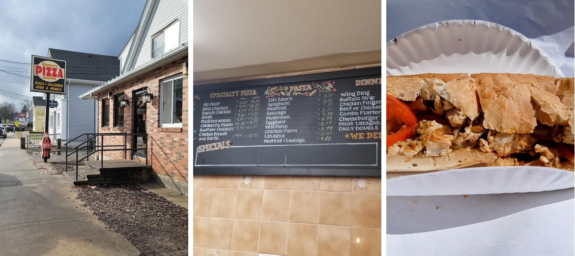 Harry's Famous Pizza Menu