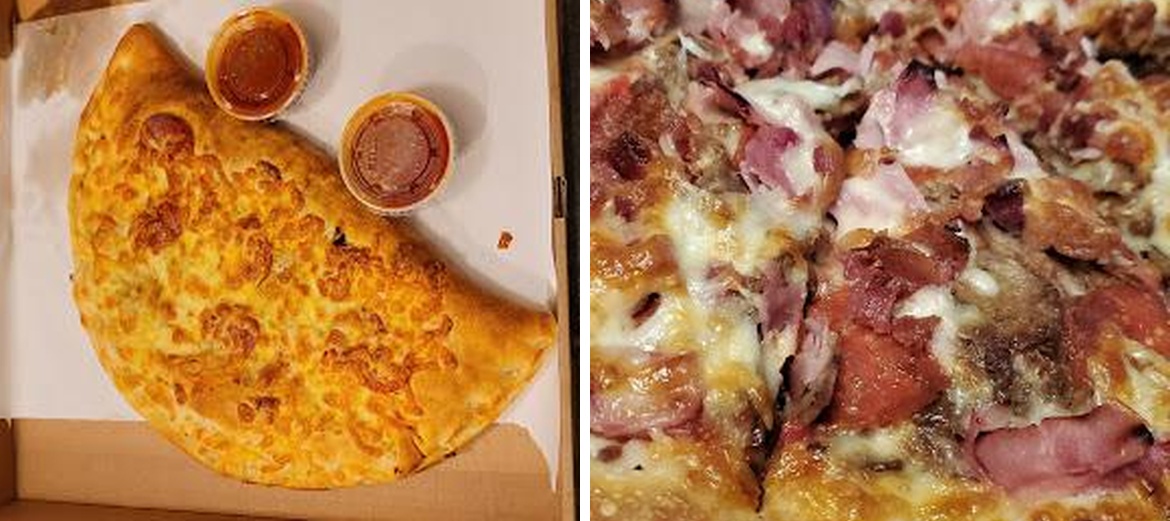 Harry's Famous Pizza Menu
